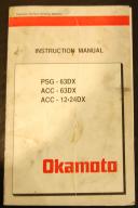 Okamoto-Okamoto PSG-63DX, ACC-63DX, ACC-1224DX Operation Manual-ACC-1224DX-ACC-63DX-PSG-63DX-01